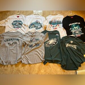 Philadelphia Eagles Memorabilia T-shirts Men’s  M